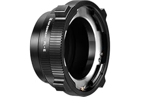 K&F CONCEPT PL-E Adaptador de Lente de Montaje, convertidor de Lente PL Compatible con Adaptador de Montaje Sony E/NEX