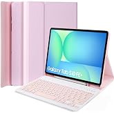 Fogy Samsung Galaxy Tab S10 FE+ Plus 13.1 in&ccedil; 2025 Model (SM-X620/X626) İle Uyumlu Bluetooth T&uuml;rk&ccedil;e Q Klavyeli Kılıfı (Tablet