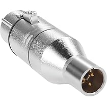 Adaptateur Mini XLR Vers XLR 3 Broches - Convertisseur Audio Pour Micro, Caméscope Et Console