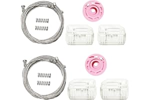 Bossmobil Alzacristallo Anteriore Sinistro Anteriore Destro Compatibile con Hyundai i30 FD dal 2007 Kit Riparazione Alzacristallo Kit Riparazione Pattino Kit Riparazione Cursore Finestra