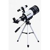 Profesyonel Astronomik Monok&uuml;ler Teleskop, Ay ve Yıldız G&ouml;zlemi, G&uuml;&ccedil;l&uuml; Optik, Tripodlu Set, Eğitici