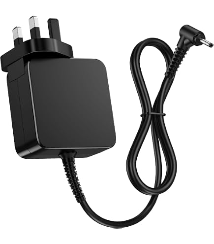 Power4Laptops Adattatore Alimentatore per Portatile Caricabatterie (Spina EU) Compatibile con ASUS Transformer Book T100TA-DK002H