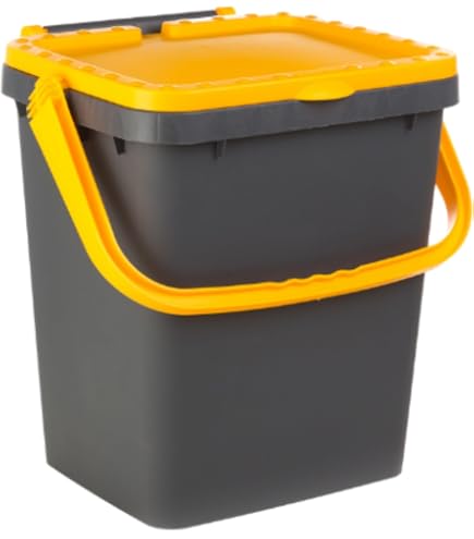 GIO'STYLE Pattumiera Ecosolution 35L - Raccolta Differenziata, Maniglie, Made In Italy