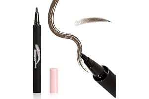 Boobeen Wodoodporny ołówek do brwi, Ołówek do brwi Microblading, Płynny pisak do brwi, Trwały, Gruby i gładki, Tworzy Naturalne Brwi Przypominające Włosy