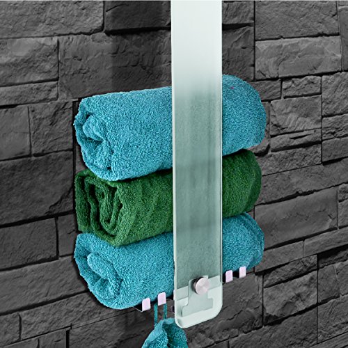bremermann® Badserie PIAZZA – Edelstahl Glashandtuchhalter - 2