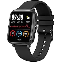 Helix SMART 2.0 smartwatch from Timex Group, Made in India, with Body Temperature, Large 1.55" full touch display, IP68…