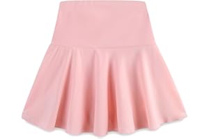 KIDDLETOWN Gonna da Tennis per Ragazze con Pantaloncino e Tasca Gonne da Corsa Gonna da Golf Sportiva per Ragazze 8-18 Anni