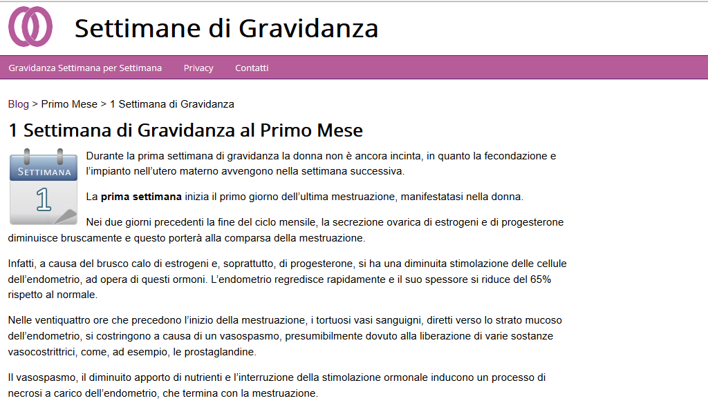 Settimane Gravidanza Amazon It Appstore Per Android