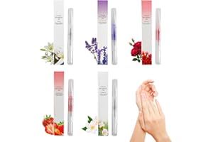 BAVOOTY Pióro do odżywiania paznokci, zestaw długopisów olejowych do skórek do paznokci odżywianie oleju do pielęgnacji paznokci do naprawy popękanych i suchych naskórek 5 szt