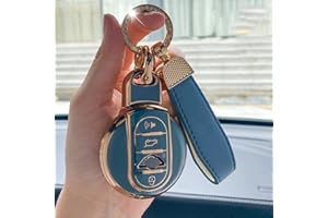 ontto Custodia Protettiva per Chiave Auto, Adatta per BMW Mini Cooper S One Clubman Countryman F54 F55 F56 F57 F60 Accessori Telecomando Portachiavi TPU Custodia Portachiavi Grigio R