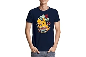 FRIKING Pika Pika - Camiseta Hombre Manga Corta Modelo: 365