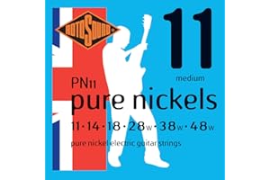 Rotosound struny do gitary elektrycznej PURE NICKELS 6-str. PN11Medium 11-48