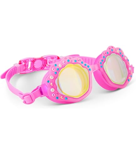 Bling2O Lunettes De Natation Enfants 100% Silicone Anti-Buée UV – Blanch Blossom Dandi Dès 6 Ans