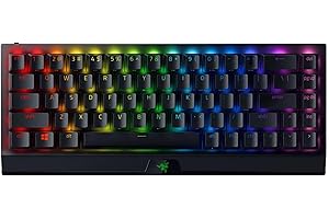 Razer BlackWidow V3 Mini HyperSpeed (Interruttore Giallo) - Tastiera Meccanica da Gaming (Interruttori Silenziosi, Bluetooth, USB-C, RGB Chroma) Layout USA, Nero