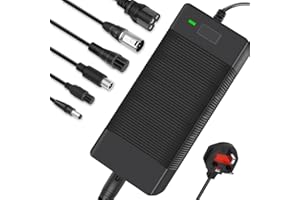 XPJBKC 42V 2A Electric Scooter Charger, Fast Charging Hoverboard Charger with 6 Connections, Electric Bike charger for Xiaomi, Mobility Scooter
