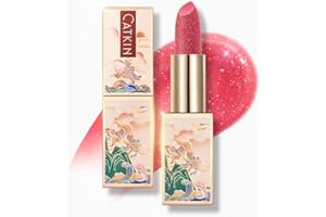 CATKIN Baume a Levre Hydratant Teinté, Réparateur, Apaise & Protège, Enrichi en Panthénol & Lipides, Pour Lèvres Gercées & Abîmées, Soin des lèvres Hydratation Longue durée Pendant 24H, 3.5g