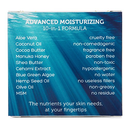 Natürliche Feuchtigkeitscreme 120ml Verbesserte Heilung dank 10-zu-1 fettfreier Formel mit Bio-Aloe Vera, Manuka-Honig, Kokosnussöl und mehr. Die beste Creme für fettige, trockene, strapazierte und sensible Haut - 8