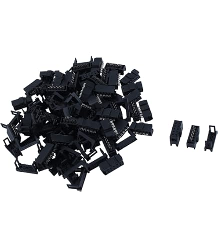 50 Pezzi Connettori IDC 10 Pin 2.54mm | Presa Femmina Per Cavi | Per Circuiti Elettronici E Breadboard - Foto 10