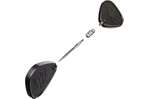 Target Darts Soft Tip zu Swiss Point Dart Konvertierungsset, Schwarz/Silber - Soft Tip Dartspitzen Konvertierungswerkzeug, Repointing Soft Tip zu Stahlspitzen 2BA Gewinde - Tungsten Billet Spitzen