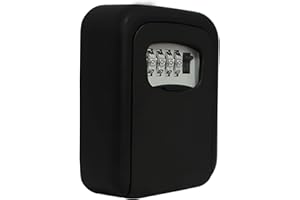 Casetta portachiavi da muro con codice | cassaforte piccola per chiavi | safe da self check in per b&b | 95 x 40 x 120 mm