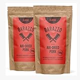 Barazzo Pork Jerky Classic | 1 kg (2x500g Maxibeutel) | 100% regionales Trockenfleisch aus DE | Beef Jerky/Biltong | high pro