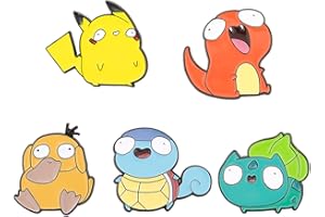 5pcs anime Emaille Anstecknadel,DIOTTI-Emaille Brosche Pin Set für Rucksäcke Jacken, Niedliche Emaille Pins Anime Pins Cartoon Emaille Brosche Pins für Kinder Männer Frauen