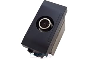 TOT ELECTRIC Presa TV derivata finale compatibile con bticino Living International, Living Light, Living Air per supporti LN4703 L4703 N4703 LN4703C(Presa TV)