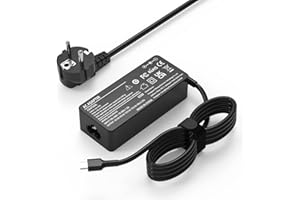 HAFIUEGE Cargador portátil USB C 65W / 45W,Adaptador de Corriente Tipo C Cable para Lenovo ThinkPad T480 T480s T580 T580s Chromebook 100e 300e C330 Yoga C930 C740