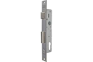 Tesa Assa Abloy 4210253AI Cerradura Monopunto De Palanca Basculante Para Perfiles metálicos Inoxidable Entrada 25 mm 2210