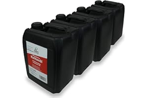 SWS Forst GmbH Super-OIL Huile pour chaîne de tronçonneuse avec additif adhésif pour rails de guidage et chaînes de tronçonneuse 4 x 5 l