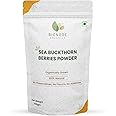 Bionode Organics - Sea Buckthorn Berries | Dry Seabuckthorn Berries powder | Rich in Omega 3,6,7,9 | Fibers, Omegas, Collagen, Vitamic C, Vitamin E | Dry Sea Buckthorn (Sea Buckthron Powder 100gm)