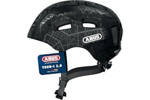 ABUS Youn-I 2.0 bike helmet - with light for children, teenagers and young adults - for girls and boys