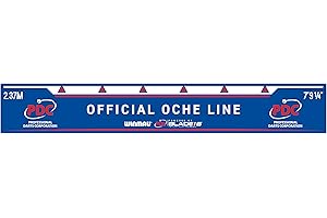 WINMAU - Linia Oche do Gry w Darta - Linia rzutu o wysokiej widoczności - Przykleja się do wszystkich twardych powierzchni - Dostępne wzory: Blade 6, PDC, Man Cave lub Zielone Winmau