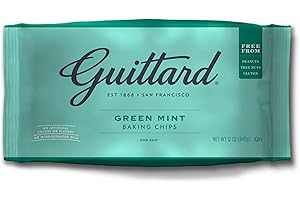 Guittard - Green Mint Baking Chips, 340g