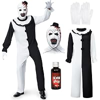 Art The Clown Cosplay Overall – Komplettes Horror-Clown-Kostüm Für Halloween & Karneval