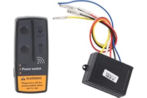 OUKENS Controller di ancoraggio, interruttore senza fili del verricello a distanza dell'ancora, accessorio per barca marina con interruttore wireless per salpa ancora remoto