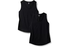 Amazon Essentials Femme Débardeur sans Manches 100% Coton Coupe Classique