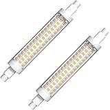 Bonlux LED 118mm R7S Lampadina a LED Lineare, Bianco Natruale 4000K Non-Dimmerabile, J118 Slim Doppio Effeto Equivalenti 125W