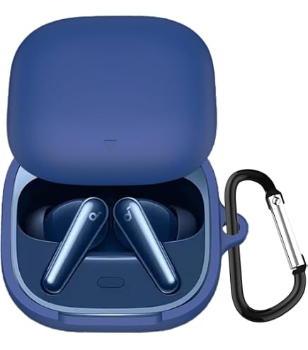 Custodia In Silicone Morbido Per Registratore Soundcore Work AI – Blu, Antipolvere E Antiurto