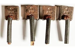 BARGAINWORLDUK 4 SET CARBON BRUSHES TO FIT MITSUBISHI STARTER MOTORS JA-SX 98-99, JASX9899 JMTSX-55-F3