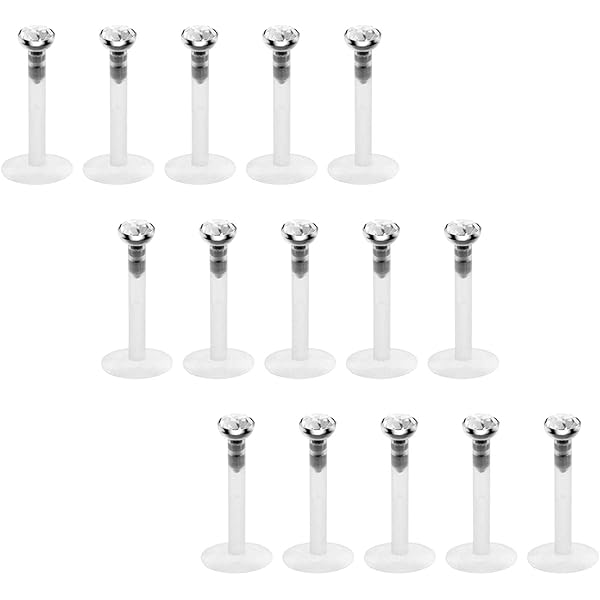 Piercing titanium horseshoe rond basis - goud (all sizes