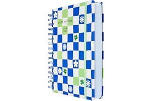 Kokonote: Agenda Giornaliera 2024-2025 Clover, Diario Scolastico A5 14,8x21 cm, Daily Planner 2024 2025 Muse, Agenda Universitaria 2024 2025, Diario scuola 2024 2025 superiori o medie