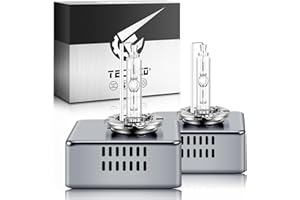 TECTICO D5S Xenon Brenner 12V 25W HID Scheinwerferlampe 6000K Weißlicht Fernlicht Abblendlicht (2 Stück)