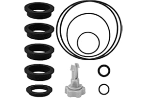 Ourdort Kit Reemplazo de Juntas de Bomba de Piscina, 25013 Juntas Bomba de Filtro de Arena Piezas de Repuesto, Válvula de Liberación de Aire y Junta Filtro Depuradora, Accesorios de Bomba de Piscina