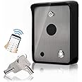 GSM Audio Intercom, AC / DC12V-24V Gate Opener Access Controller, Stainless Steel Intercom Access Control System for Door Gate Open Visitor Security Access Controller