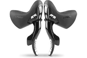 WEEROCK L-TWOO Road Bike Shift Lever 2 X 9 Speeds Road Bicycle Shifters with Brake Levers Compatible with Shimano