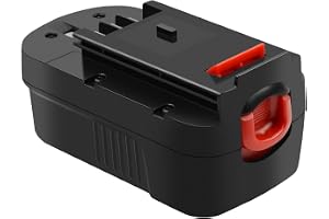 Awekamer 18 V 4800 mAh ersättningsbatteri för Black & Decker HPB18 A18 A18E A1718 HPB18-OPE 244760-00 A18NH BPT1049 B-8317 FS