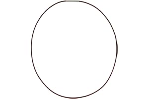 Auroris Echtleder Kette 2 mm Farbe: antikbraun, mit Tunnel-Drehverschluss aus Edelstahl, Länge wählbar