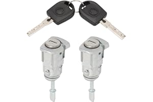 MangWany Schließzylinder für Golf IV Bora Fabia 604837167 604837168 Türschlossschlüssel, Fahrzeugsicherheitsschlosskern links + rechts