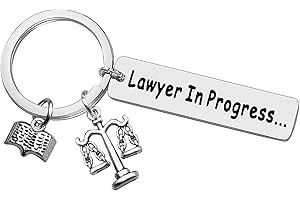 BAIPILU Lawyer Keyring Gifts Future Attorney New Lawyer Keychain Gifts Legal Balance Gift for Women Men Lawyer to Be Graduation Gift for Law Student Jewelry Retirement Birthday Appreciation Attorney Gift
